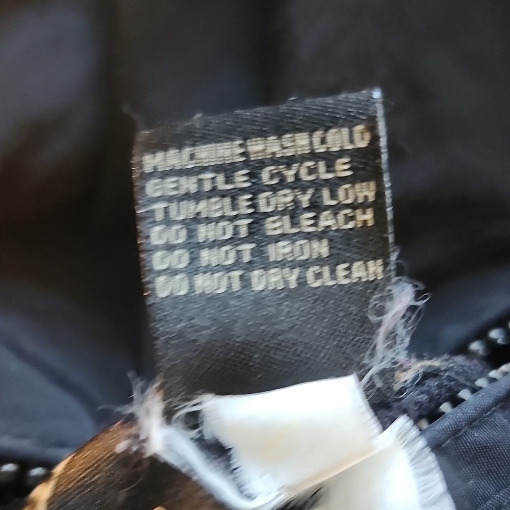 Verizon Wireless Black and Gray Reversable Fleece Jacket By Dunbrooke. - Picture 10 of 16